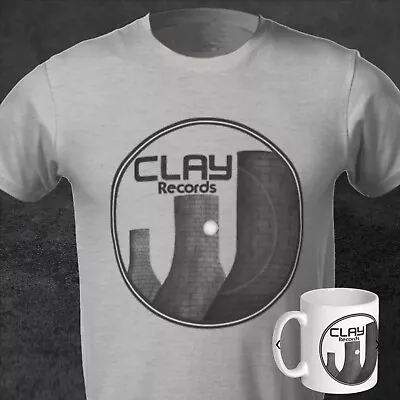 Buy Vintage Style Clay Records T Shirt & Mug! Stoke On Trent GBH Discharge Large • 20£