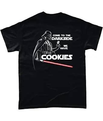 Buy DARKSIDE COOKIE Mens Funny T-Shirts Novelty T Shirts Joke Clothing Tee Gift • 9.95£