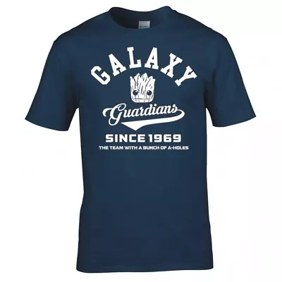 Buy Guardians Of The Galaxy  New College Logo  T Shirt • 12.99£