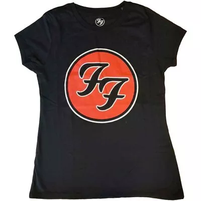 Buy Foo Fighters FF Logo Short Sleeve Tee Black New • 23.12£