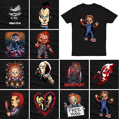 Buy Halloween T-Shirt Chucky Childs Play Spooky Men Women Oversized T Shirt #H #V#2 • 9.99£