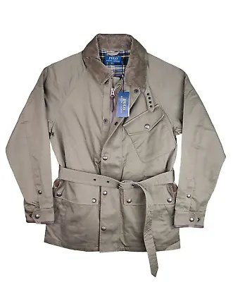 Buy Polo Ralph Lauren Greenwich 2 Brown Jacket Mens Size Small RRP £400 Plus BNWT • 299.99£