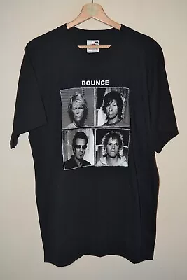 Buy Retro Fruit Of The Loom Bon Jovi Bounce Hyde Park 2003 S/S T-shirt Mens Large • 27£