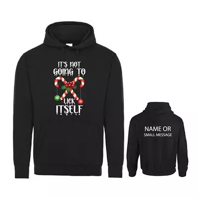 Buy Candy Cane Not Going To Lick Itself  Christmas Xmas  Hoodie Personalised Gift • 29.95£