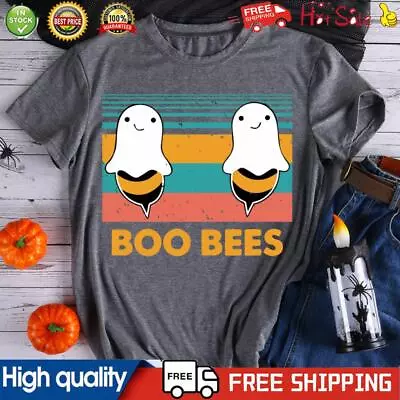 Buy Boo Bees T Shirt Tee-Dark Grey-M • 11.99£