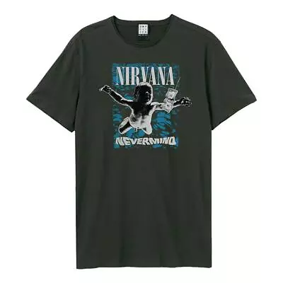 Buy Amplified Unisex Adult Nevermind Nirvana T-Shirt GD674 • 31.59£