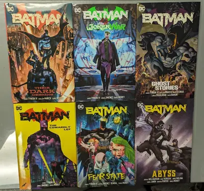 Buy Batman By James Tynion IV Deluxe Hardcover Vol 1 2 3 4 5 6 Complete Set Run Lot • 114.74£