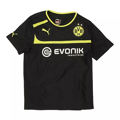 Buy Borussia Dortmund Puma Mens Black Training Shirt | Football Sportswear VTG • 20£