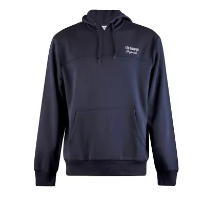 Buy Lee Cooper Men's Hooded Sweatshirt S M L XL 2XL 3XL Hood Hoodie Pullover New • 25.34£