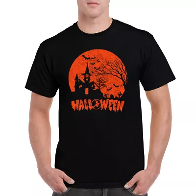 Buy Halloween Haunted House T-Shirt • 13.99£