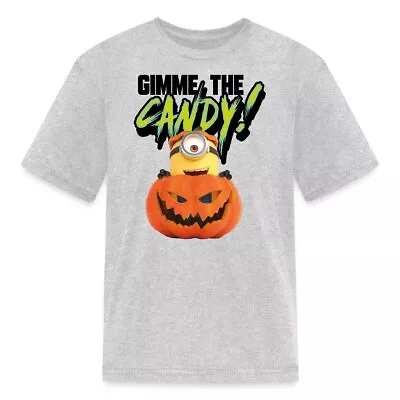 Buy Minions Merch Halloween Gimme Candy Licensed Kids' T-Shirt • 14.17£