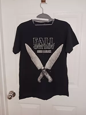 Buy Fall Out Boy American Beauty American Psycho Short Sleeved T Shirt Size Small • 12.28£