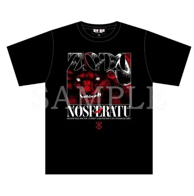 Buy Berserk Exhibition Nosferatu Zodd T-shirt Size L Kentaro Miura Guts • 150.94£