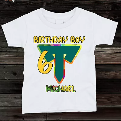 Buy Typical Gamer Personalised Birthday Merch Boys Girls Kids T-Shirt #Y#V • 9.99£