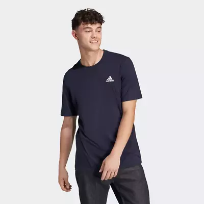 Buy ADIDAS Essentials T-Shirt Men's Navy Size UK 2XL NEW • 14.99£