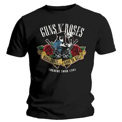 Buy Guns N Roses Here Today Gone To Hell Shirt S M L XL XXL T-shirt Official Merch • 20.60£
