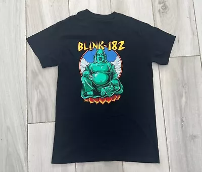 Buy Blink 182 Buddha Punk Rock Band Graphic Tee  T Shirt - Size Small • 10£