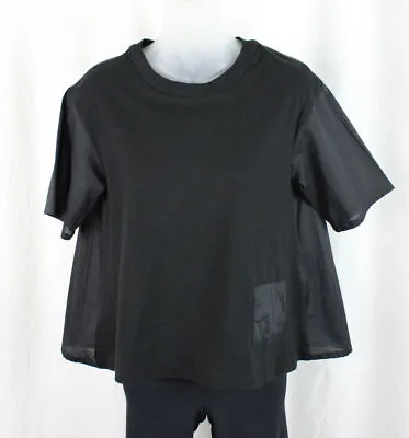 Buy Yoshi Kondo Women's Black Short Sleeve T Shirt Top Size S • 40.16£
