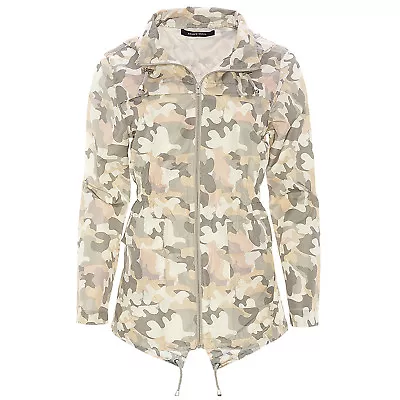 Buy Womens Rain Mac Ladies Girls Raincoat Fishtail Kagool Parka Festival Jacket Coat • 13.99£