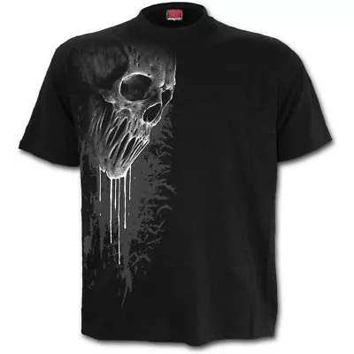 Buy Spiral Direct BAT CURSE Mens T-Shirt, Goth, Biker, Rock, Skulls, Metal, Clothing • 14.45£