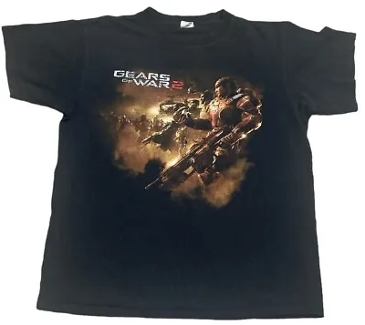 Buy Gears Of War 2 Anvil Printed T Shirt Size L • 49.99£