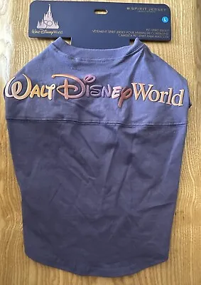 Buy Walt Disney World Pets Spirit Jersey Purple Size L • 20£