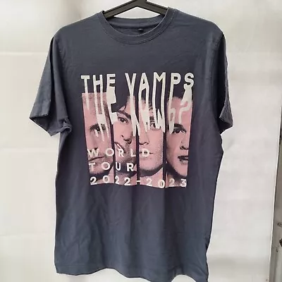 Buy The Vamps Band World Tour 2022 2023 T Shirt Size Medium • 19.04£