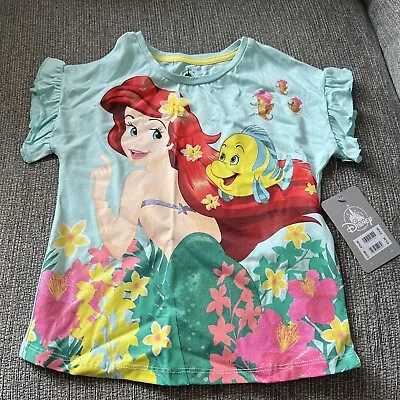 Buy Disney Store Little Mermaid T-shirt 4years BNWT • 7£