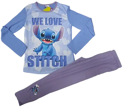 Buy Disney Girls Lilo And Stitch Pyjamas. Age 4-5 Years Only. BNWT • 8.39£