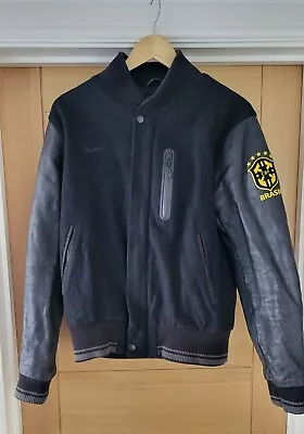 Buy Nike Destroyer Brazil Varsity Jacket (rare) Black • 20£