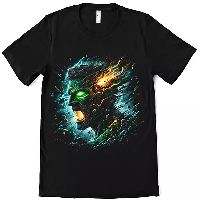 Buy Mens Black Superhero Villains T-shirt Top Tee Unisex Cotton XS -2XL SH26 • 13.49£