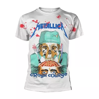 Buy METALLICA - CRASH COURSE IN BRAIN SURGERY ALL OVER - Size XL - New T  - J72z • 25.93£