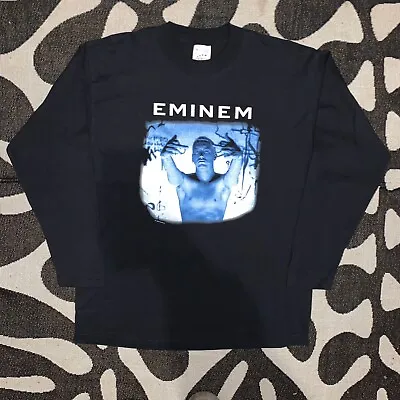 Buy Vintage Eminem Marshall Mathers LP 2001 T Shirt Black XL Rare Screen Stars • 140£