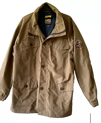Buy Atlas For Men Beige Jacket/Windbreaker  Medium-Eagle Park Outdoor Corp Badge • 8.90£