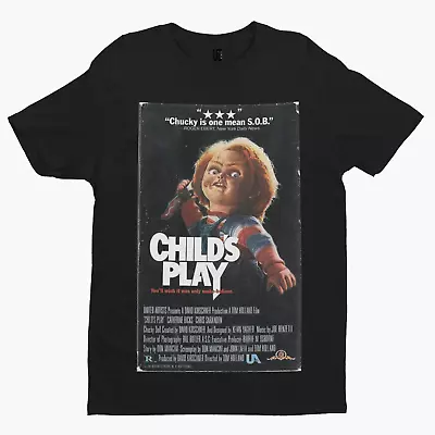 Buy Child's Play Chucky T-Shirt - Halloween - Horror - Film - TV - Cool -Scary Retro • 10.79£