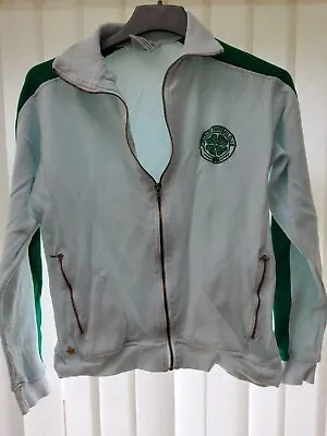 Buy Official Celtic Football Club Tracksuit Top Jacket Full Zip Size Small • 3.99£