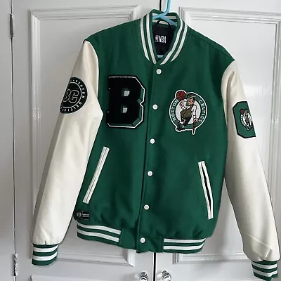 Buy Primark NBA Boston Celtics Jacket Size S Green  • 25£