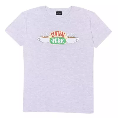 Buy Friends - Central Perk Unisex Heather Grey T-Shirt Ex Ex Large - XXL - K777z • 13.09£