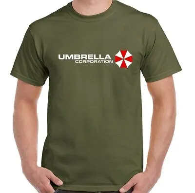 Buy UMBRELLA CORPORATION T-Shirt Mens Resident Evil Inspired Zombie Killer PS4 Movie • 10.99£
