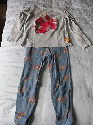 Buy Next-Blue/grey 'Zog' By Julia Donaldson Unisex Pyjamas - Age 5-6 Years • 4£