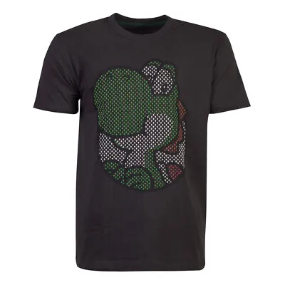 Buy Nintendo Super Mario Bros Yoshi Rubber Print T Shirt • 11.99£