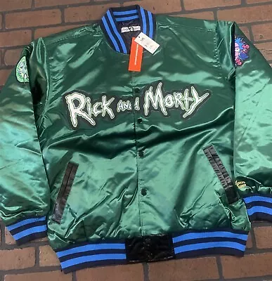 Buy RICK AND MORTY Headgear Classics Streetwear Green Jacket~Never Worn~2XL • 154.28£