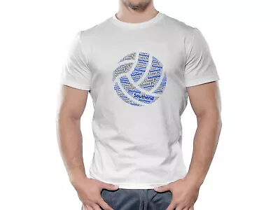Buy Brand New Southend United FC Ball Design Football T Shirt.  Various Sizes • 12.99£