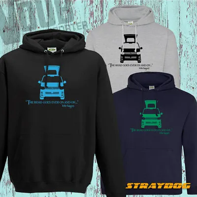 Buy T6 Transporter  The Road Goes Ever On And On...  Hoodie For VW T6 Camper Owners • 22.99£