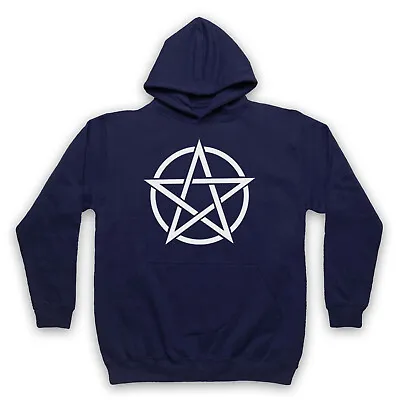 Buy Gothic Pentagram Witchcraft Magic Symbol Occult Logo Adults Unisex Hoodie • 25.99£