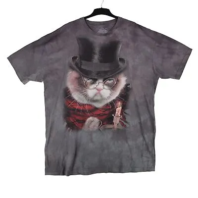 Buy The Mountain Grumpy Cat Mens T-Shirt Cats Size 3XL Tie Dye Short Sleeve • 29.99£