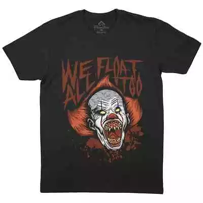 Buy We All Float Too Mens T-Shirt Horror Pennywise Clown Down Here E163 • 10.99£