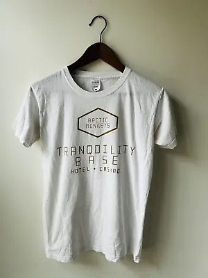 Buy Arctic Monkeys - ‘tranquility Base Hotel & Casino’ Tour T-shirt.  White.  Small. • 20£