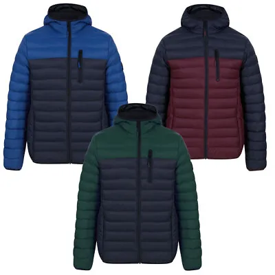 Buy Tokyo Laundry Puffer Jacket Mens Hooded Quilted Padded Warm Winter Coat Full Zip • 34.99£