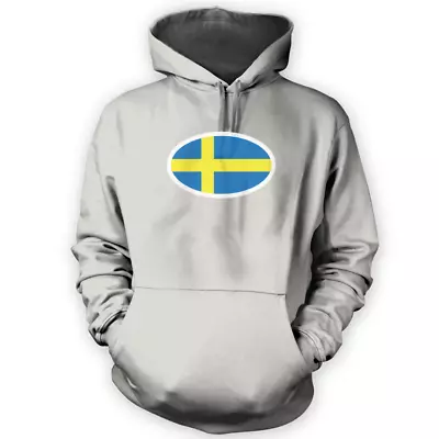 Buy Swedish Flag Hoodie -x12 Colours- Gift Present Football Cup Sweden Hockey • 34.95£